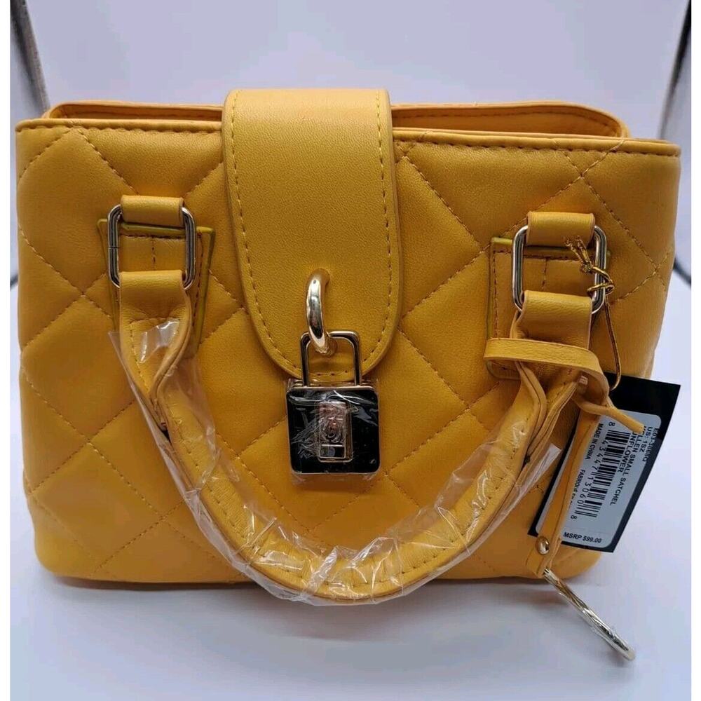 Bebe Women's Kellen Satchel Bag Sunflower‎ Small